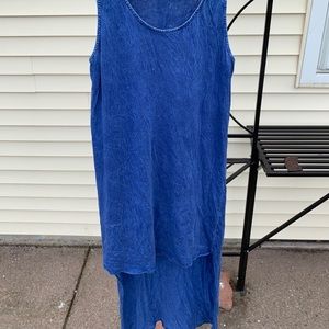 Hi-lo summer dress